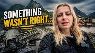 We had a bad feeling Moto Touring Lofoten Islands Norway