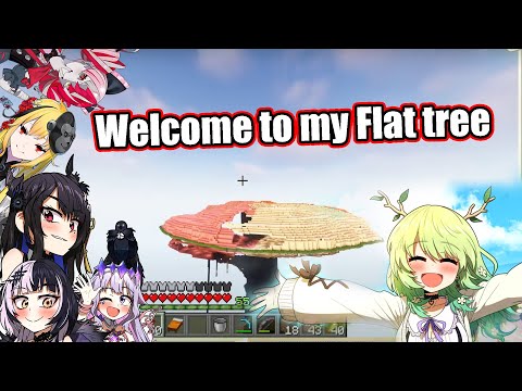 Fauna's #anniversatree was a success with the help of Kaela, Shiori, Nerissa, and Bijou | 『Hololive』