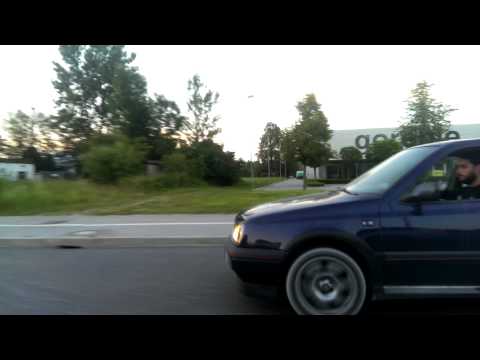 GTI mk3 16V 2.0 ABF VS BMW 5 Series 520d xDrive