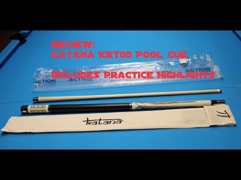 Katana KAT05 Pool Cue Review with Practice Highlights