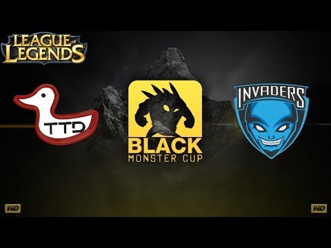 Blackmonster Cup - Gruppe B - INVADERS.LoL vs Tick Trick and Duck [Game 1]