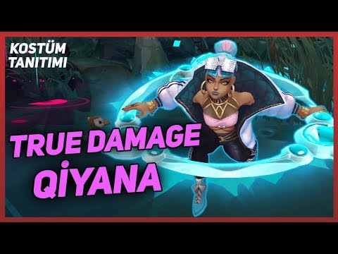 True Damage Qiyana Skin Preview - League of Legends