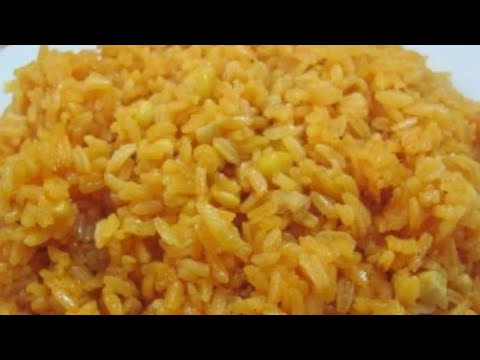 How to make yellow rice | Arroz con Maiz | Yellow Rice with Corn | Puerto Rican Rice with Corn