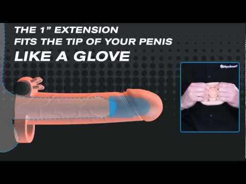 Fantasy X-Tensions Titreşimli Real Feel 1 Penis Kılıfı Made İn USA