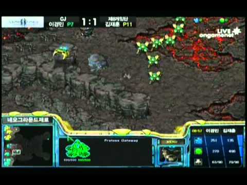 SPL [7.2] Horang2 (CJ) vs Jaehoon (8th) 1st half - 3set / Neo Ground Zero