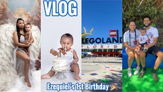 Travel Vlog | GRWM For Ezequiel’s 1st Birthday Trip To Legoland & More