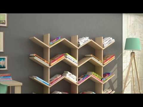 Modern book shelf design
