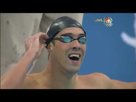 [Phelps 1st Beijing Gold] Men's 400m Individual Medley - 2008 Beijing Olympics (Swimming)