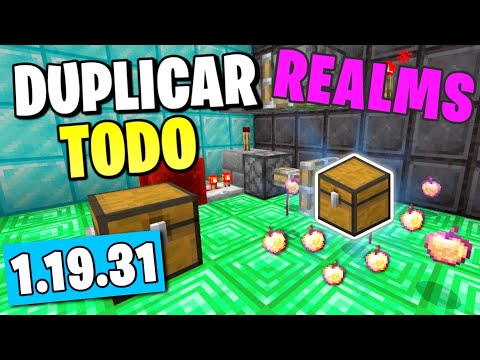 Hyelo - HOW TO DUPLIC4R in SERVERS or REALMS 😯 Minecraft Bedrock 1.19.31 💥 NEW METHOD