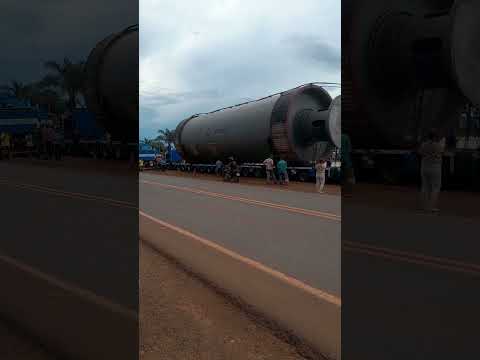 Tão esperada carreta Joviânia-GO Brasil...