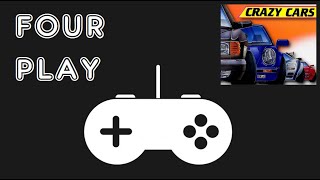 Four Play - Crazy Cars - 8-bit Computer Comparison