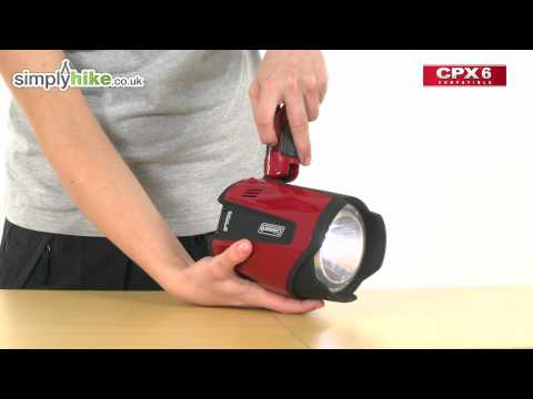 Coleman CPX 6 Ultra High Power LED Spotlight - www.simplyhike.co.uk