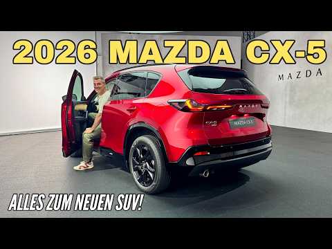 MAZDA CX-5 2026: Ich zeige Dir die NEUE Generation des SUV! Check | Sitzprobe | Hybrid | Preis