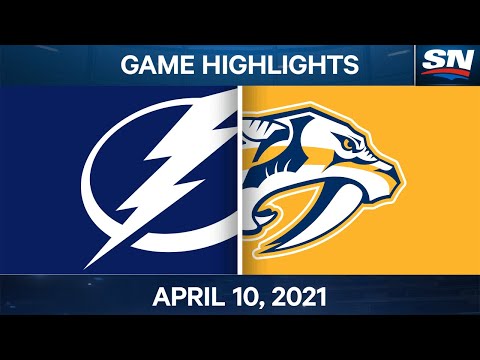 NHL Game Highlights | Lightning vs. Predators – Apr. 10, 2021