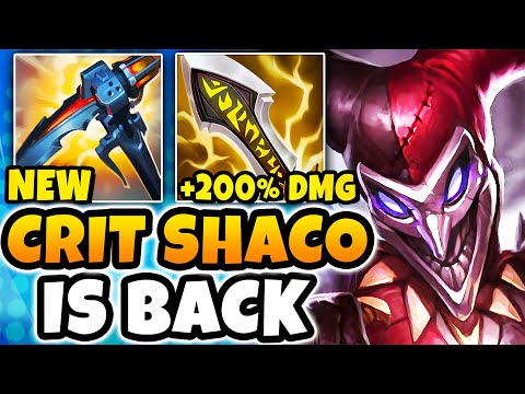 NEW SEASON SHACO IS THE MOST BROKEN JUNGLER IN THE GAME RIGHT NOW!