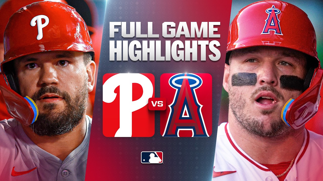 PHILLIES vs. ANGELS: Official Full Game Highlights (August 28) | 2026 MLB Season