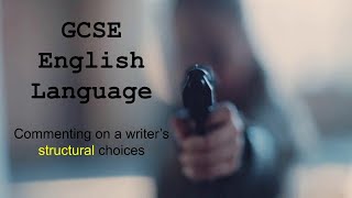 GCSE English Language: commenting on a writer