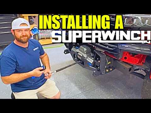I Installed a Winch on my Silverado, Let the Fun Begin!