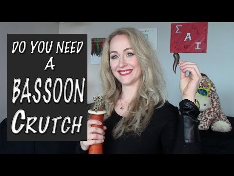 HOW TO: Bassoon HAND REST or CRUTCH