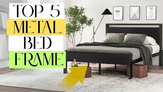 Top 5: Best Metal Bed Frames 2025 (Sturdy, Quiet &amp; Affordable)