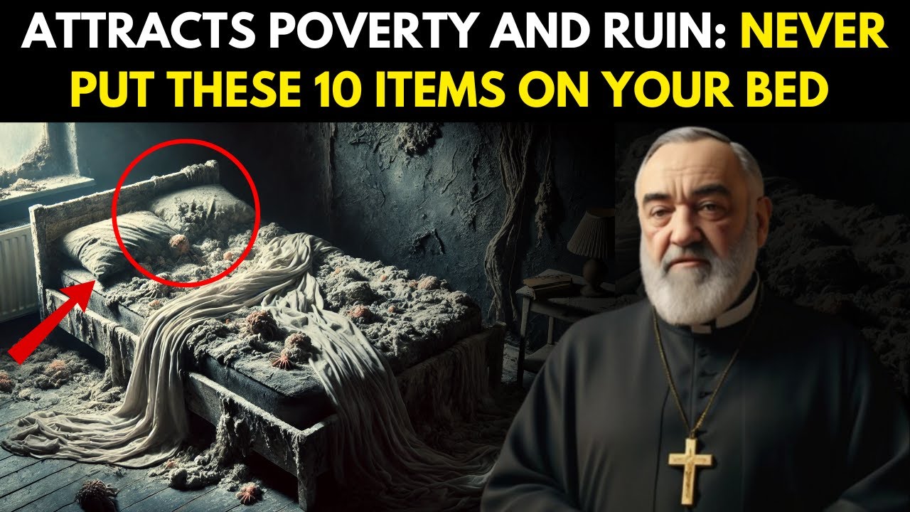 PADRE PIO: NEVER PUT THIS ON YOUR BED OR YOU WILL ATTRACT POVERTY, RUIN AND DISEASE