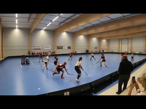 16.9.2020 FC Tuusula B-tytöt - LoSB B-tytöt - erä 1/3 Tuusulan salibandyhalli