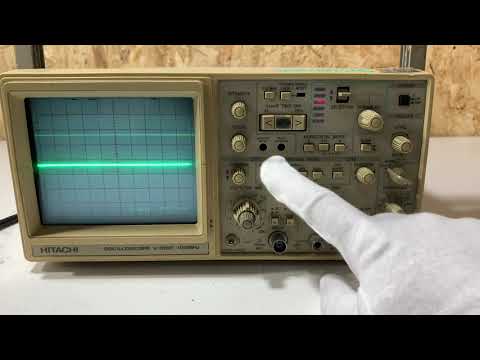 HITACHI OSILLOSCOPE V-1560 100MHz