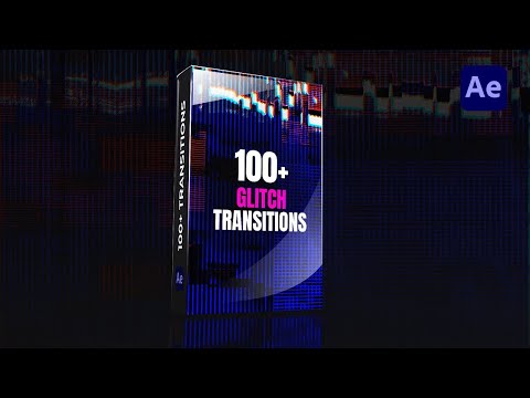 How to use | Glitch Transition pack for after effects