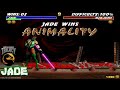 Jade Battles In Mortal Kombat Trilogy Mugen PC 100 Difficulty