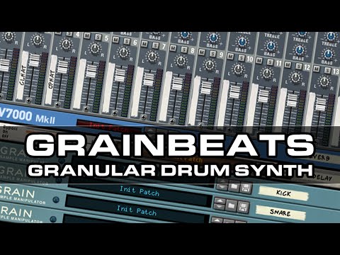 Building a Granular Drum Synth Combinator