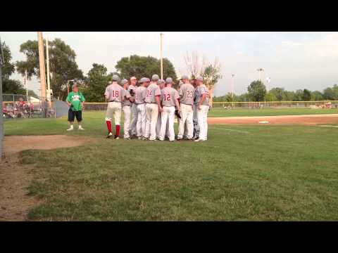 Wisconsin Pre-Game vs Peru, IL host team of the 2013 Senior Central Regional Tournament