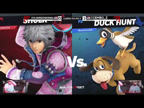 Embo_Z (Duck Hunt) vs JaredIsKing1 (Shulk) - Ultimate Singles Top 64 - MAJOR UPSET