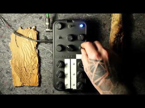 DIRTY DRONE #28 - 6 oscillator drone synth with body-contacts, lowpass-filter and LFO