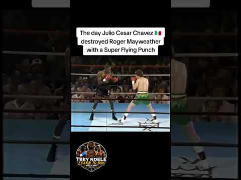 The day Julio Cesar Chavez II destroyed Roger Mayweather with a Super Flying Punch