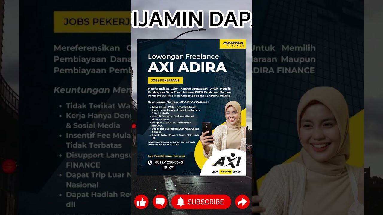 LOWONGAN KERJA TERBARU DI ADIRA FINANCE #loker #lowongankerja #job