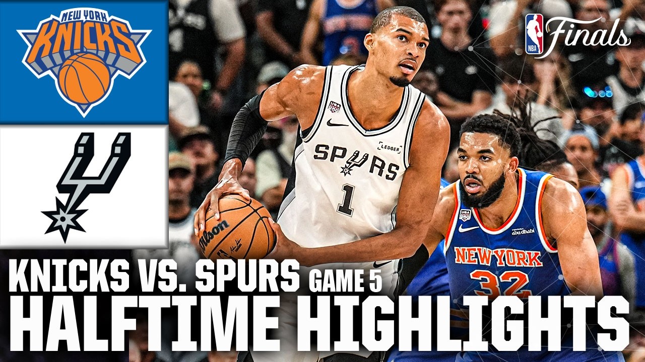 NBA Finals Game 5 HALFTIME HIGHLIGHTS: New York Knicks vs. San Antonio Spurs | NBA on ESPN