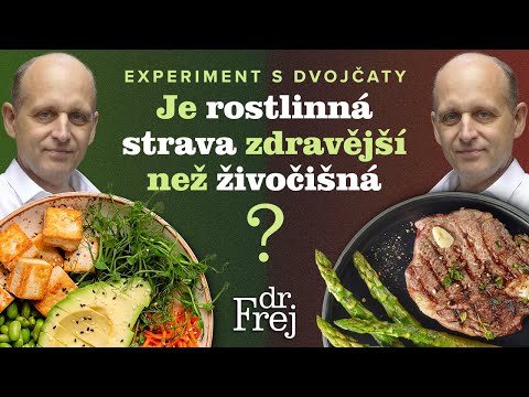 Je rostlinná strava zdravější než živočišná? Experiment s dvojčaty – MUDr. David Frej