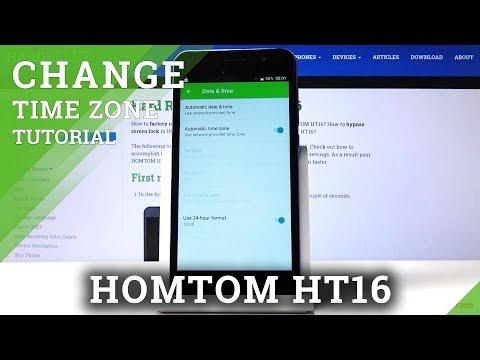 How to Set Date and Time on Homtom HT16 – Step by Step Instructions