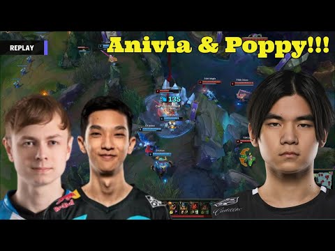 C9's Poppy Anivia Pocket Pick Is Too Much For Spica To Handle!!