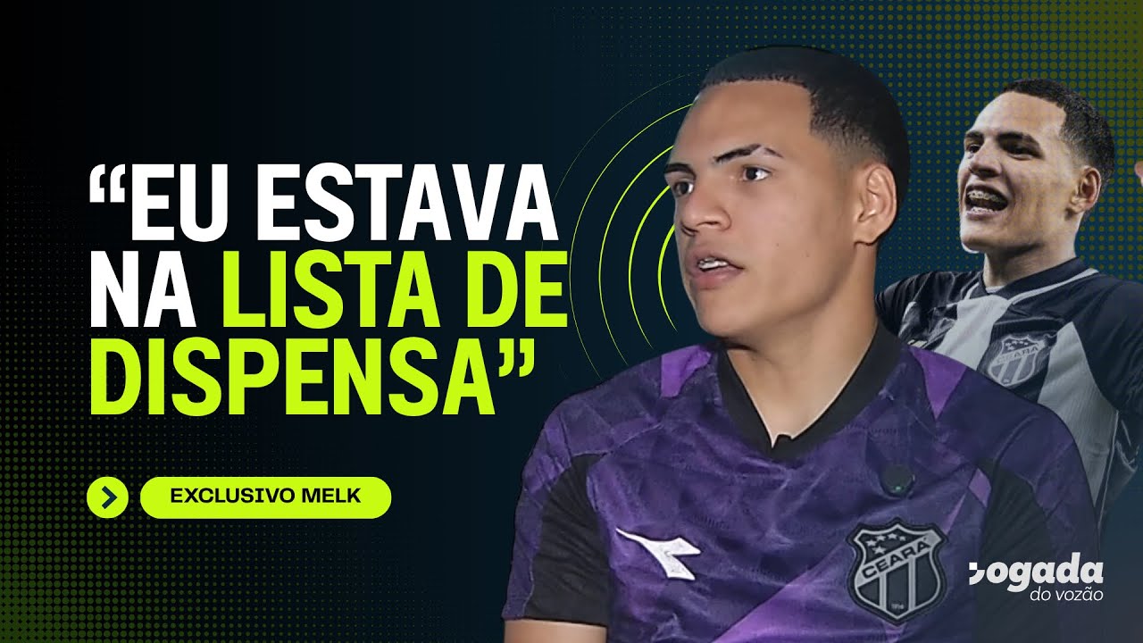 Imagem da notícia Exclusivo: Melk fala bastidores do Ceará, desafios na Série B e próximos passos; assista