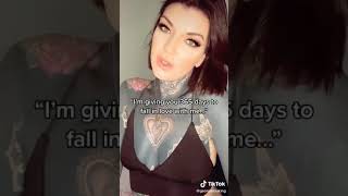 Beautiful tattoo tiktok babe