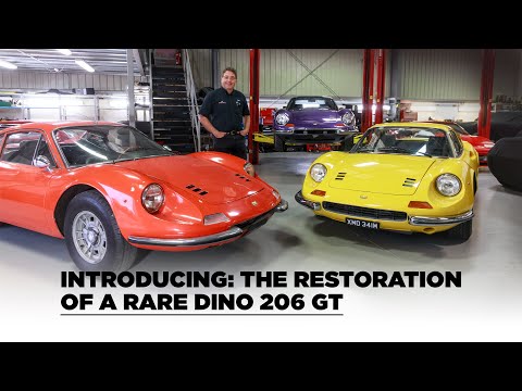 Thumbnail for Introducing the restoration of a rare Dino 206 GT by Ferrari, Car
