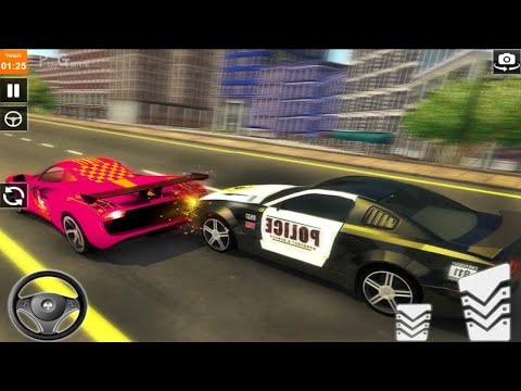 Police Car crash 2019: 3D Cops car chase | Android Game Play