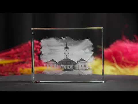 Ratusz w Białymstoku | fotokryształ