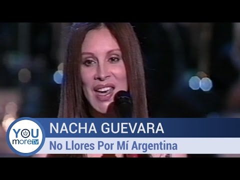 Nacha Guevara - No Llores Por Mí Argentina
