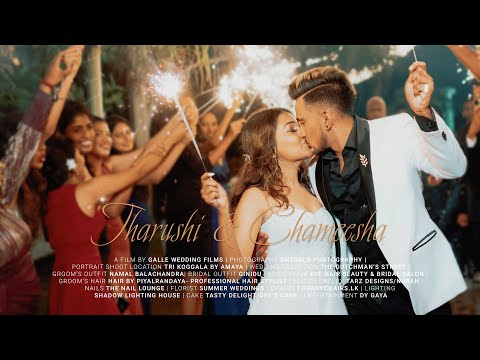 THARUSHI + CHAMEESHA | EPIC WEDDING | TRAILER | 4K