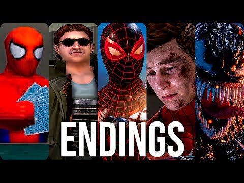 Evolution of Endings in Spider-Man Games (2000 - 2023)