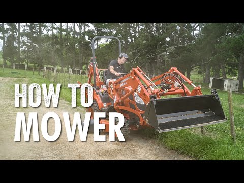 Kioti Tractors: How to - Mower