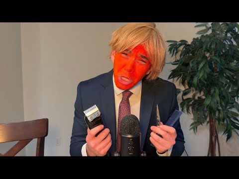 Donald Trump Gives You a Haircut ASMR EDITION