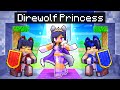 Playing as an DIREWOLF PRINCESS in Minecraft!